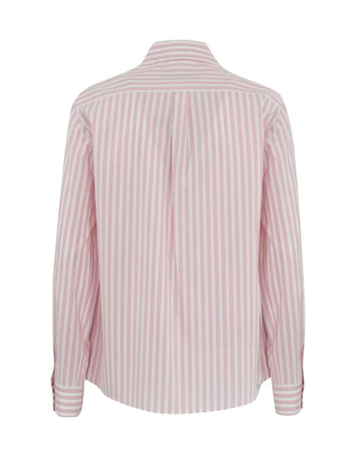 Camicia Bahamas in popeline a righe Bianco/rosa WEEKEND MAX MARA | 2515111081600051